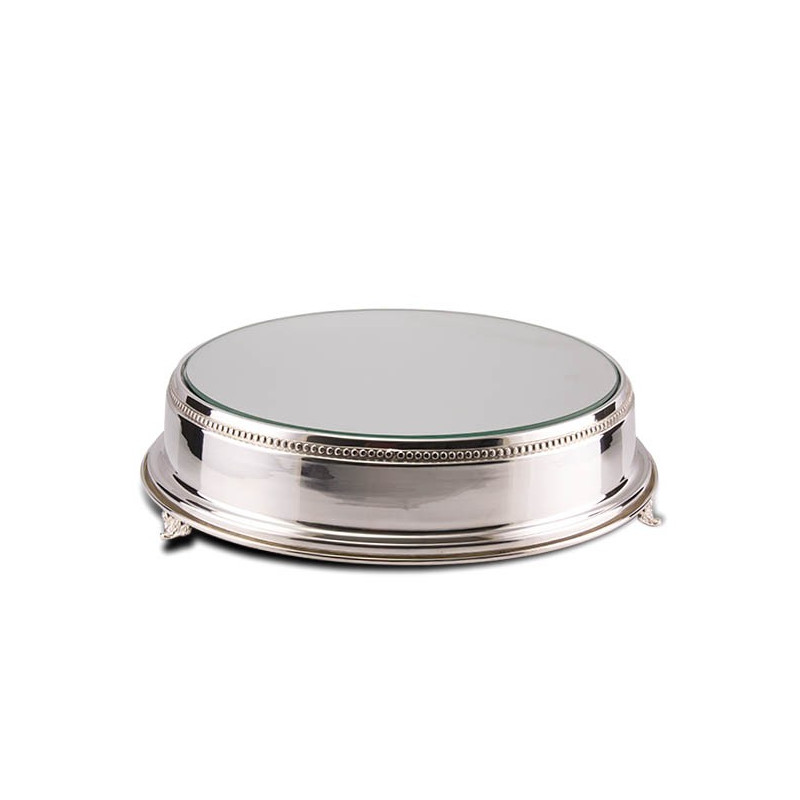 Base redonda com espelho Ø40cm - 12cm alt.