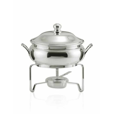 Rechaud com Panela e Concha Prata Apolo 4L