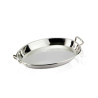 Travessa oval funda com alças - 37x27cm