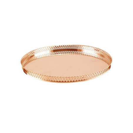 Bandeja redonda com grade - Ø40cm