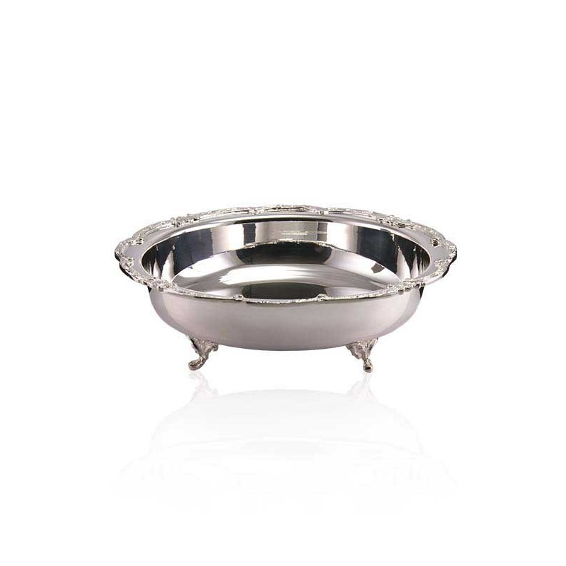 Centro de Mesa Pariz em Prata Ø47cm x 14cm alt.