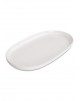 Prato Oval médio Porcelana Branca 65x37x5cm