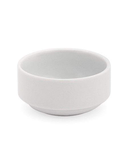 Porta Patê em Porcelana Branca Geni 70ml