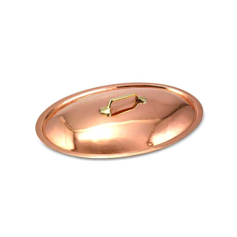 Tampa para Travessa Oval grande Cobre Apolo 59x44cm