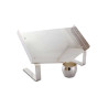 Suporte Favo Mel com Pote Prata Apolo 47x30x29cm