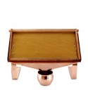 Suporte Favo Mel com Pote Cobre Apolo 47x30x29cm