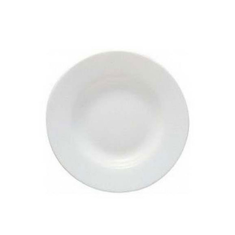 Prato Fundo Branco Toledo Ø23cm Bormioli