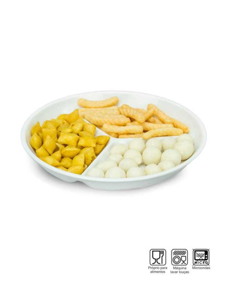 Petisqueira Couvert Melamina Profissional Ø19cm