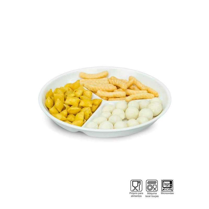 Petisqueira Couvert Melamina Profissional Ø19cm