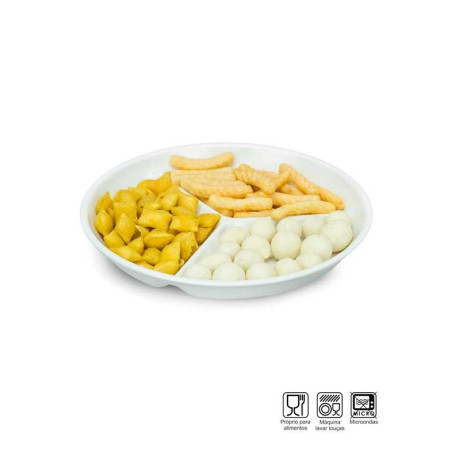 Petisqueira Couvert Melamina Profissional Ø19cm