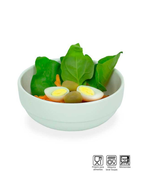 Saladeira Redonda pequena Melamina Profissional Ø12cm