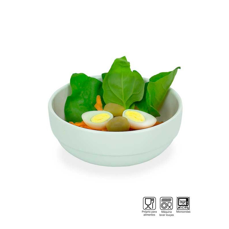 Saladeira Redonda pequena Melamina Profissional Ø12cm