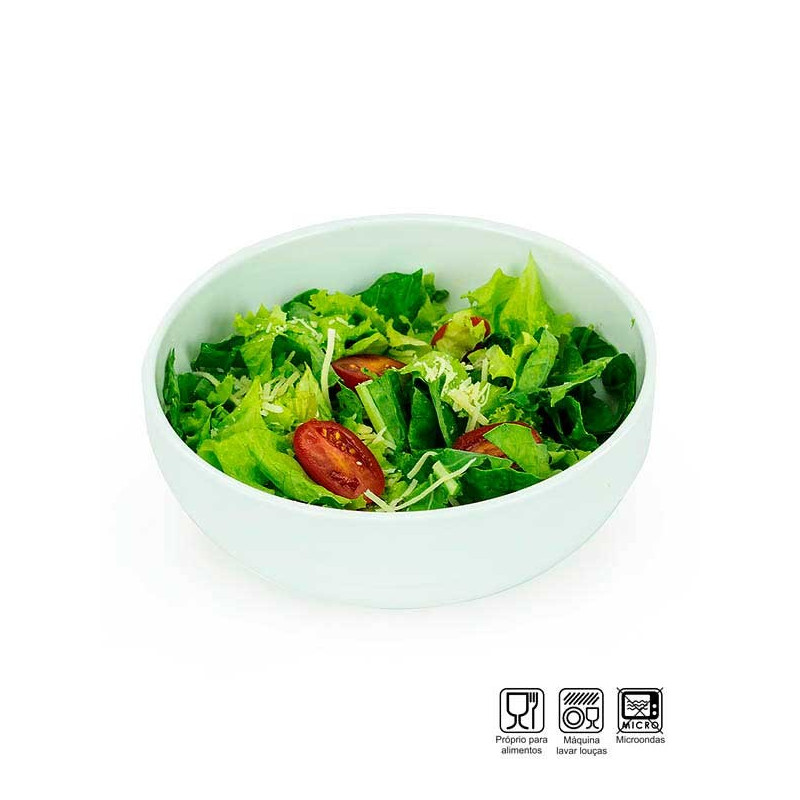 Saladeira Redonda grande Melamina Profissional Ø16,5cm