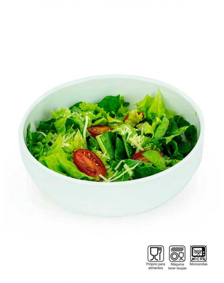 Saladeira Redonda grande Melamina Profissional Ø16,5cm