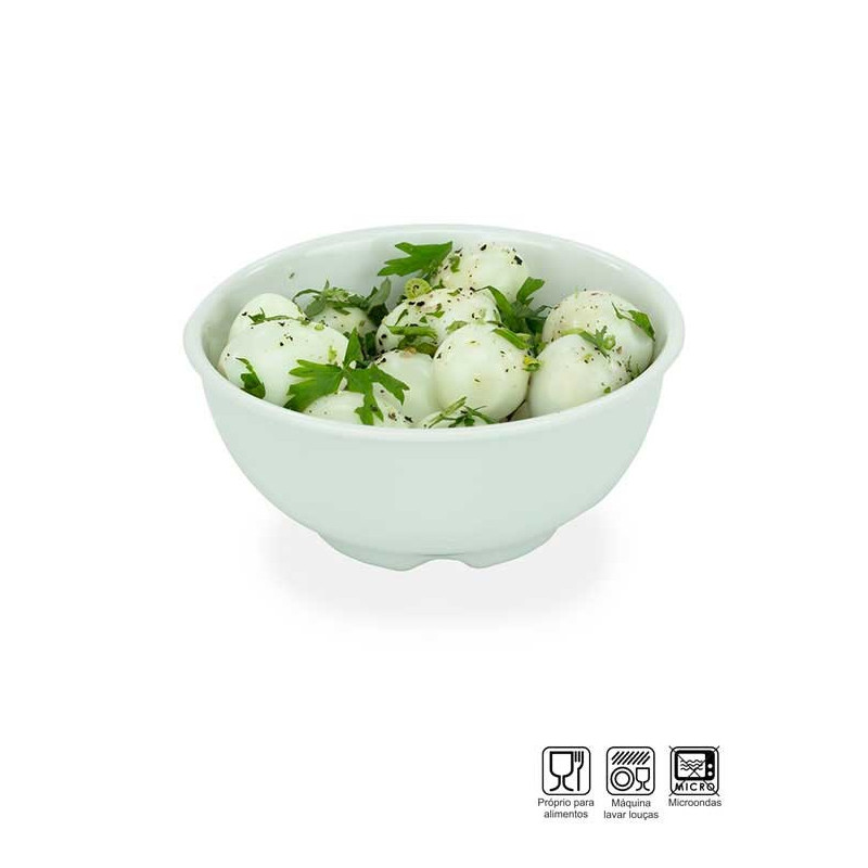 Tigela Redonda pequena Melamina Profissional Ø12cm