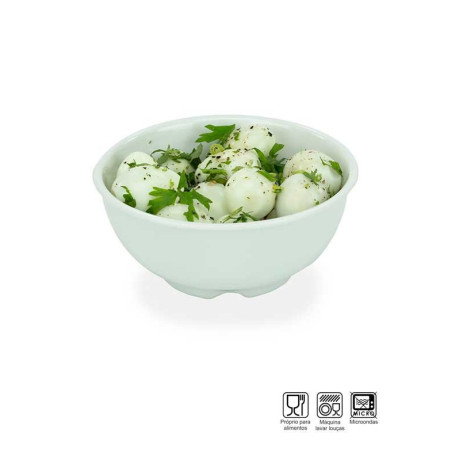 Tigela Redonda pequena Melamina Profissional Ø12cm