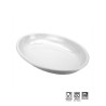 Travessa Oval Funda grande Melamina Profissional 52cm