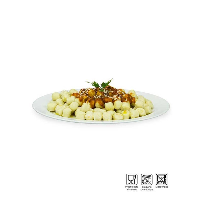 Travessa Rasa Tradicional Melamina Profissional Ø30cm