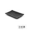 Travessa Sushi-Sashimi Retangular Melamina Profissional 20cm