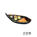Travessa sushi-sashimi oval melamina profissional 35 cm