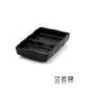 Porta Shoyu duplo Oriental Melamina Profissional 13cm