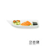 Barco Sushi-Sashimi com Porta Shoyu Melamina Profissional 26cm