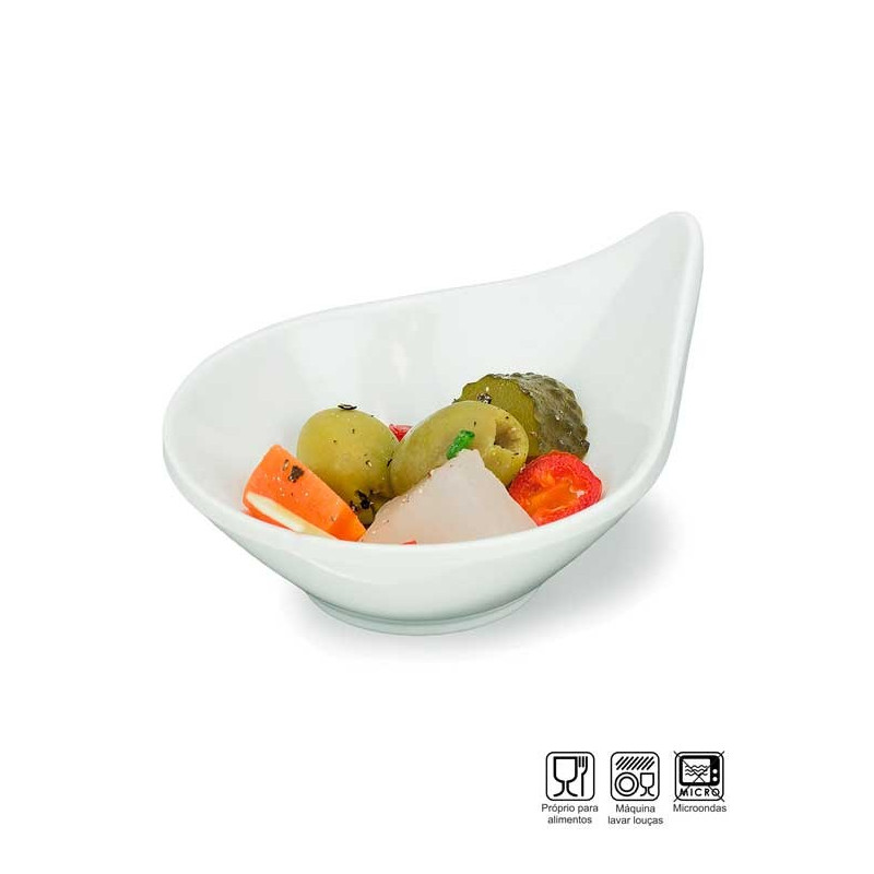 Tigela Gota Finger Food Melamina Profissional 8,5cm