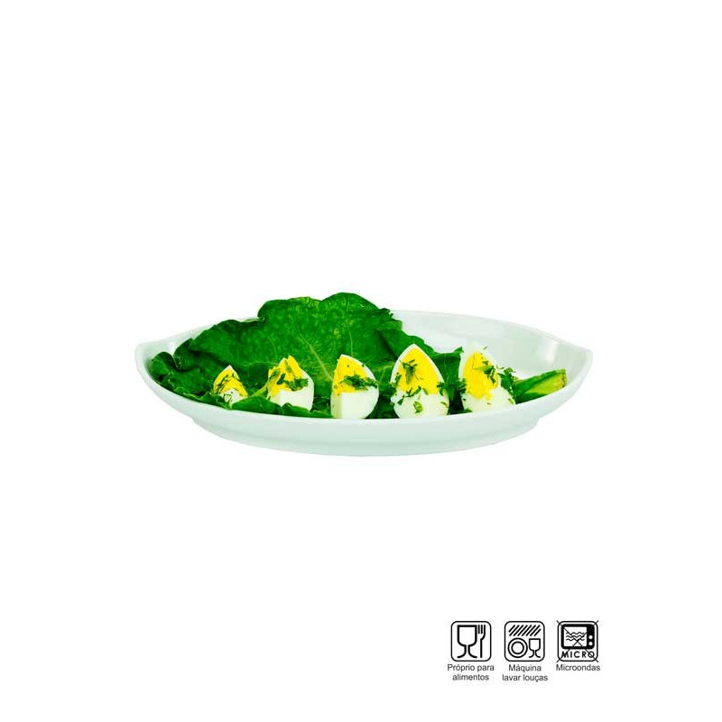 Travessa Oval Melamina Profissional 24,5cm