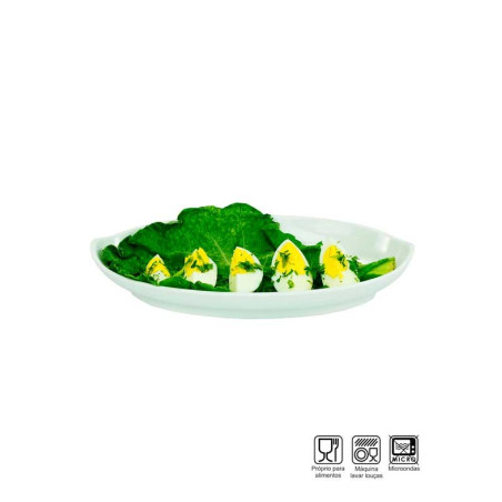 Travessa Oval Melamina Profissional 24,5cm