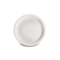 Prato sobremesa iguaçu porcelana branca germer Ø20 cm