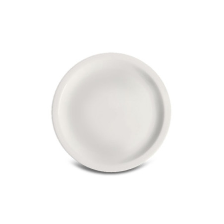 Prato Sobremesa Iguaçu Porcelana Branca Germer Ø20cm