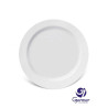 Prato Raso Capri Porcelana Branca Germer Ø26cm