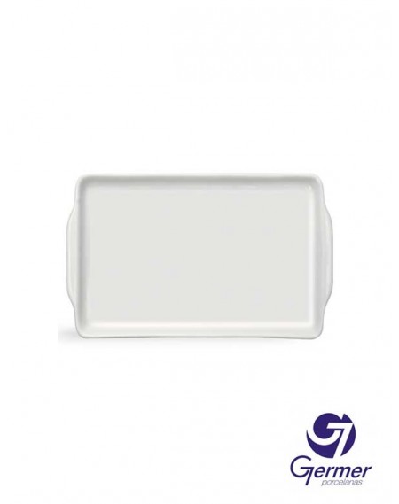 Bandeja Marmelada BarHotel Porcelana Branca Germer 18cm