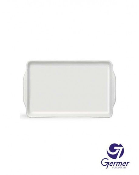 Bandeja Marmelada BarHotel Porcelana Branca Germer 18cm