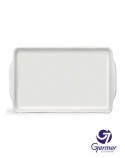 Bandeja Bolo Rei BarHotel Porcelana Branca Germer 33cm