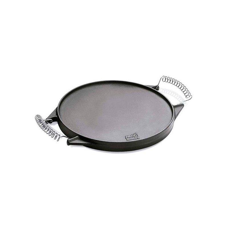 Chapa de Ferro Redonda Dupla Face com Alça Espiral Ø30cm Chapa de Ferro Redonda Dupla Face com Alça Espiral Ø30cm