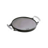Chapa de Ferro Redonda Dupla Face com Alça Espiral Ø30cm