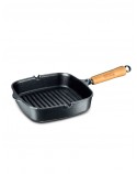 Frigideira de Ferro Quadrada Cook Grill 24cm