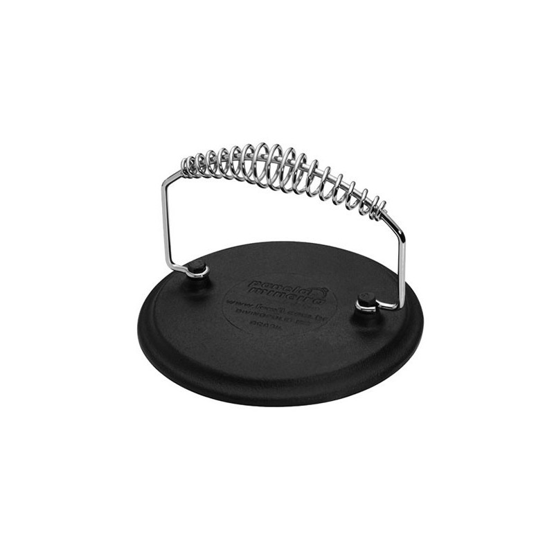 Prensador de Ferro Redondo com Alça Espiral 2,5Kg