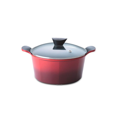 Caçarola de Alumínio com Revestimento Cerâmico e Tampa Ø28cm