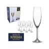 Jogo Taça Flute Gastro Champanhe 220ml Bohemia 6 unidades