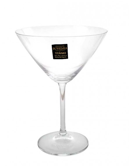 Jogo Taça Dry Martini Gastro 280ml Bohemia - 6 unidades