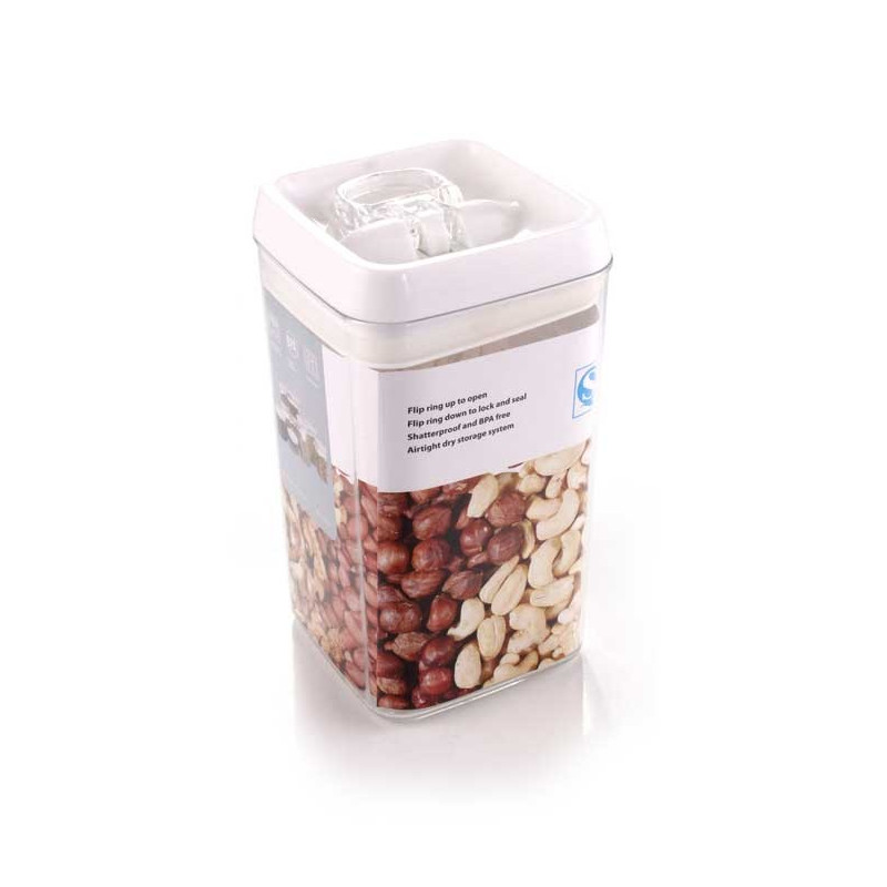 Pote Quadrado Hermético 2,3L Pote Quadrado Hermético 2,3L