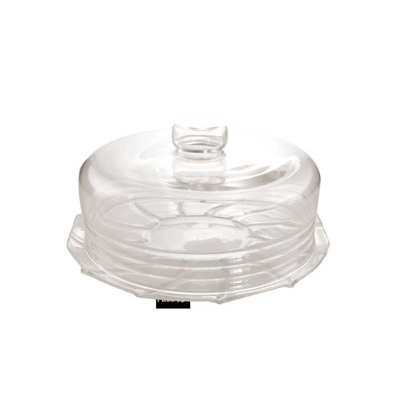 Porta Bolo sem Pé 13,5cm - Vidro