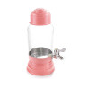 Suqueira 3L Lisa Alumínio Rosa Bebe