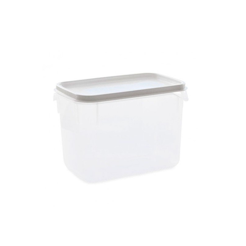 Pote de Plástico Retangular 3L Moduline - Branco