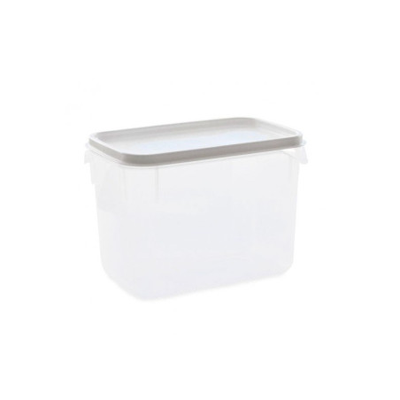 Pote de Plástico Retangular 3L Moduline - Branco
