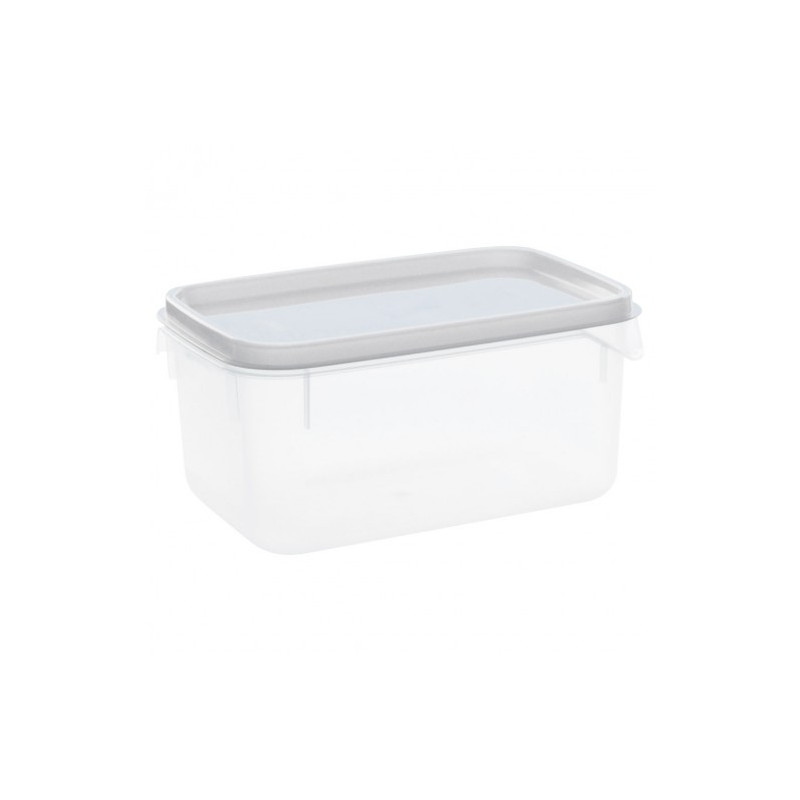 Pote de Plástico Retangular 1,9L Moduline - Branco