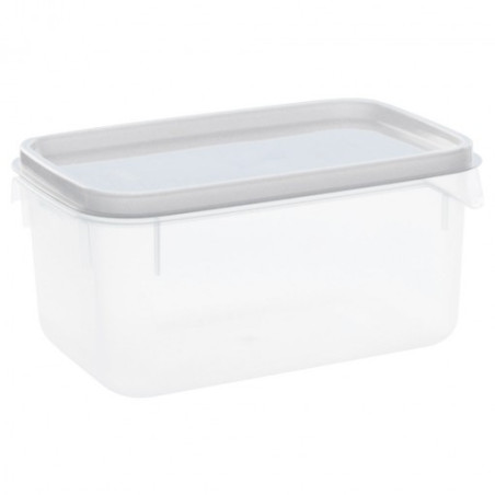 Pote de Plástico Retangular 1,9L Moduline - Branco
