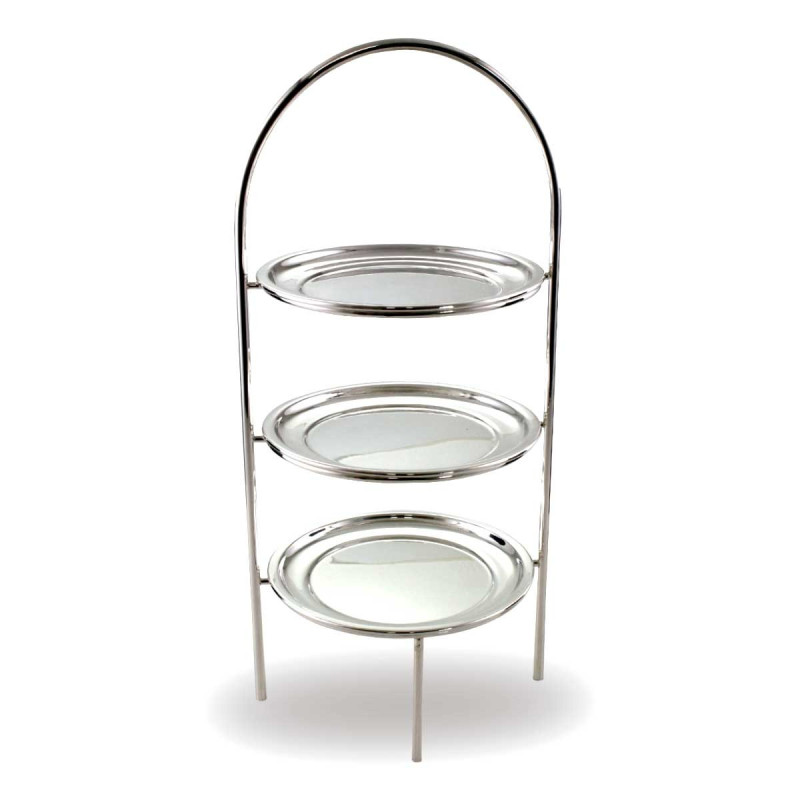 Suporte para doces redondo 3 andares - Ø20x 45cm alt